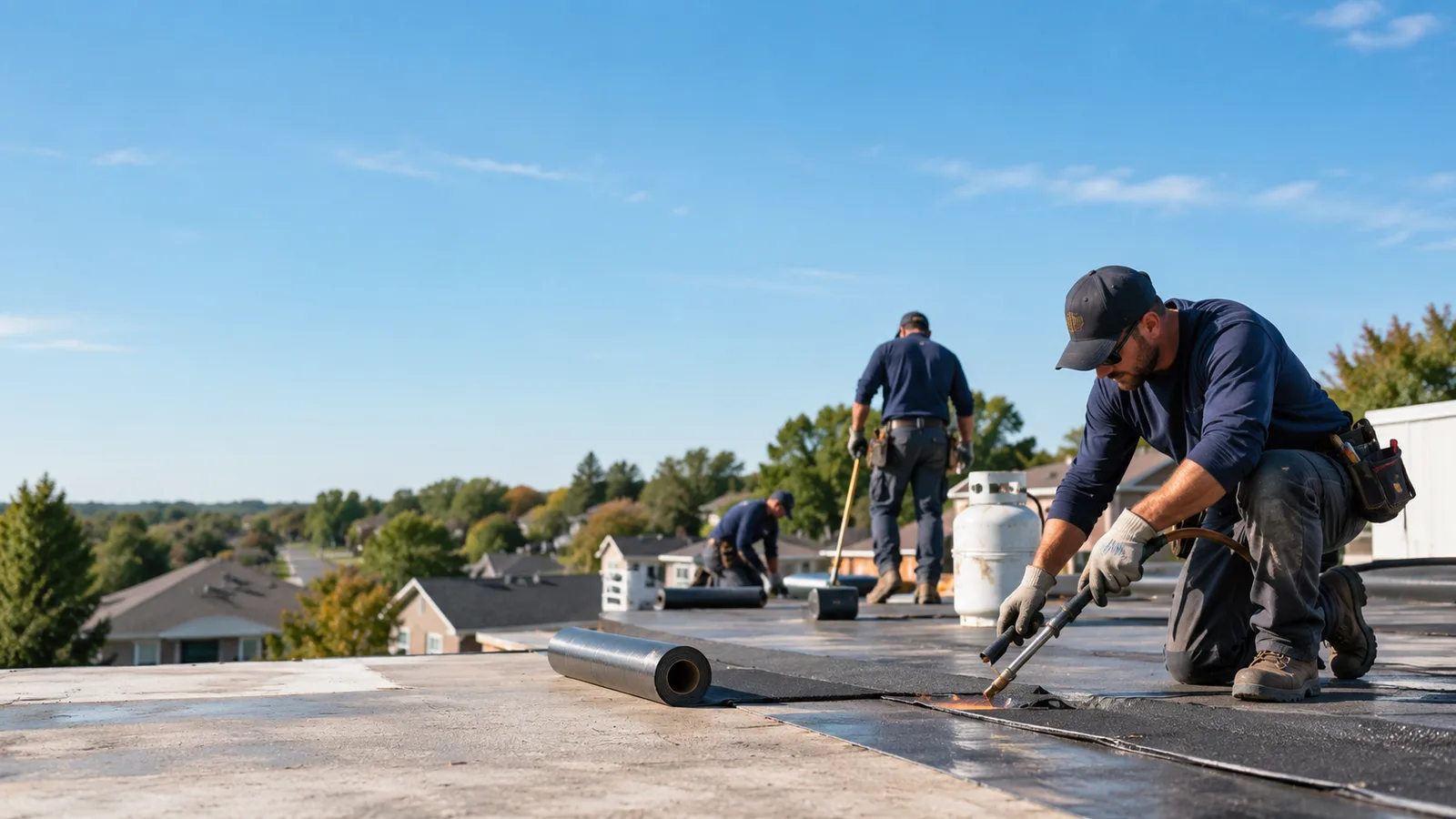 Flat Roof Leak Repair providers in New Richmond, OH